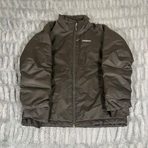 Patagonia Large 12 Black Insulated Ski Jacket H2No Snowboard Coat 68460